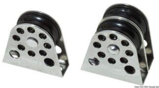 Bozzello verticale di rinvio doppio cime mm 8 - 55.063.53 Osculati Bozzelli, strozzascotte
