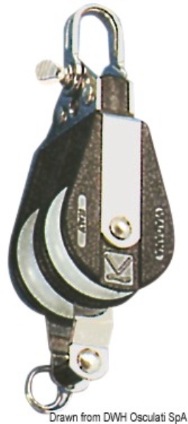 Bozzello 2 pul.sf.f.a 12x56 - 55.073.12 Osculati Bozzelli, strozzascotte
