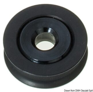 Puleggia in alluminio mm 34 per cime 5 mm - 55.246.02 Osculati Bozzelli, strozzascotte