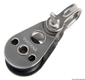 Bozzello inox 1 puleggia 25x4 - 55.512.74 Osculati Bozzelli, strozzascotte