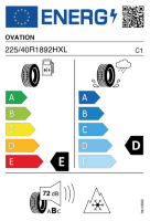 Pneumatici Auto Invernali OVATION W586 225/40 R18 92 H XL - immagine 2