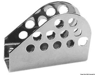 Attacco inox stralli 49x16x37 mm - 58.530.40 Osculati Lande, stecche vela
