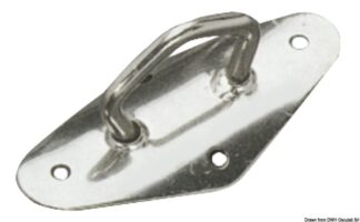 Piastra inox 70 mm - 60.530.90 Osculati Tangoni, stick