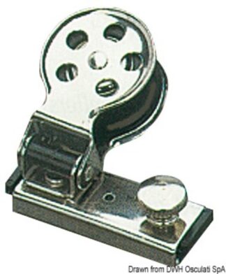 Passascotte inox 14 mm - 61.510.80 Osculati Rotaie, carrelli, rinvii