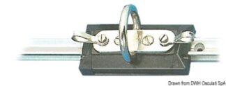 Carrello per attacco tangone - 62.940.07 Osculati Rotaie, carrelli, falchette