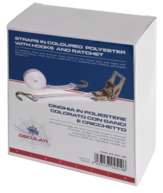 Cinghie 40 mm 650 cm heavy duty - 63.251.65 Osculati Cinghie di fissaggio