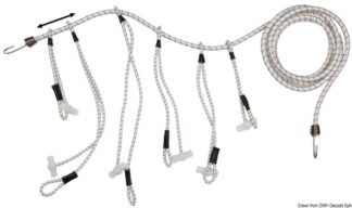 Millepiedi cm 300 mm 10 - 63.559.00 Osculati Elastici, cinghie