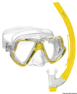 Set maschera e boccaglio PVC bambino - 64.323.01 Osculati