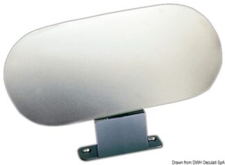 Specchietto cromato 82x184 mm - 64.496.00 Osculati Accessori sci nautico