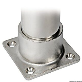 Base + boccola per asta traino sci nautico - 64.551.90 Osculati Accessori sci nautico