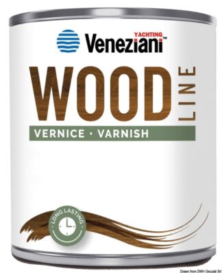 Vernice monocomponente Wood Line opaca 0,75 l - 65.004.02 Osculati Isolanti, detergenti, vernici