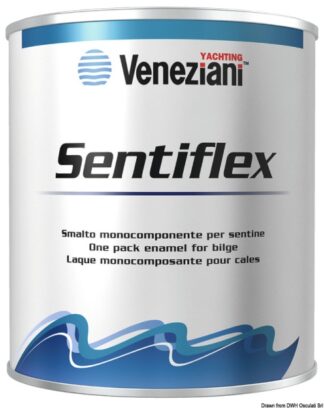 Smalto monocomponente per sentina grigio 0,75 l - 65.019.01 Osculati Isolanti, detergenti, vernici