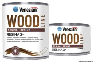 Resina 3+ Wood Line 0,75 l - 65.027.12 Osculati Isolanti, detergenti, vernici