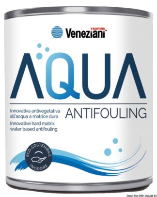 Antivegetativa Aqua blu 2,5 l - 65.031.12 Osculati Isolanti, detergenti, vernici