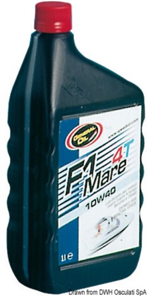 Olio per motori 4 tempi 10W-40 1 l - 65.082.00 Osculati Isolanti, detergenti, vernici