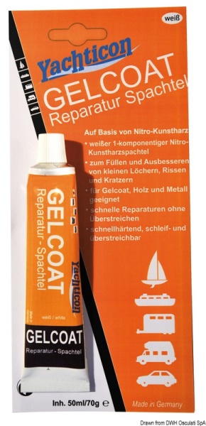 Gel Coat bianco Yachticon - 65.211.35 Osculati Isolanti, detergenti, vernici