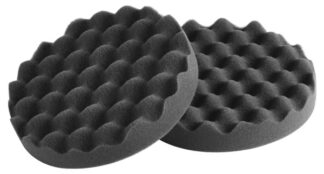 Tamponi in schiuma per lucidatrice nero 80x30 mm (cf da 2 pz) bugnato morbido - 65.230.13 Osculati Isolanti, detergenti, vernici