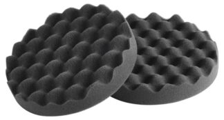 Tamponi in schiuma per lucidatrice nero 150x30 mm (cf da 2 pz) bugnato morbido - 65.230.03 Osculati Isolanti, detergenti, vernici