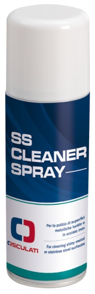 Stainless steel cleaner spray 400 ml - 65.264.00 Osculati Isolanti, detergenti, vernici