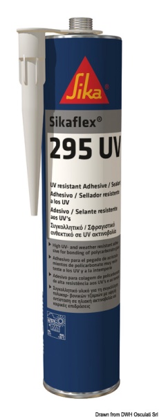 Sikaflex 295 UV nero 600 ml - 65.289.16 Osculati Isolanti, detergenti, vernici