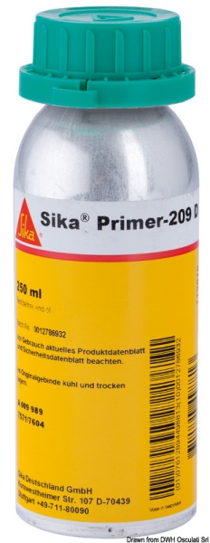 Sikaflex primer 209 250 cc - 65.289.25 Osculati Isolanti, detergenti, vernici