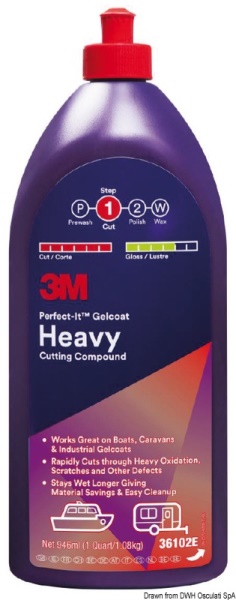 Polish per forti ossidazioni 946 ml - 65.310.22 Osculati Isolanti, detergenti, vernici