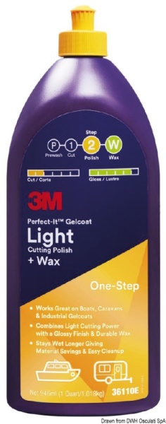 Polish per leggere ossidazioni 946 ml - 65.310.25 Osculati Isolanti, detergenti, vernici