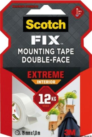 3M Nastro per montaggio da interni 19mm x 1.8 m - 65.331.92 Osculati Isolanti, detergenti, vernici