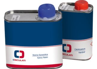 Resina epossidica 500 gr + indurente 250 gr M5107 + M5108 - 65.520.16 Osculati Isolanti, detergenti, vernici
