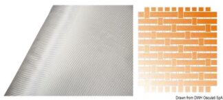 Tessuto in vetro 290 gsm - 65.532.29 Osculati Isolanti, detergenti, vernici
