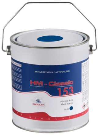 Antivegetativa a matrice dura Classic 153 blu 2,5 l - 65.611.22 Osculati Isolanti, detergenti, vernici