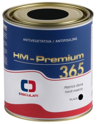 Antivegetativa a matrice dura Premium 365 nera 0,75 l - 65.612.13 Osculati Isolanti, detergenti, vernici