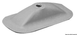Portascalmo rettangolare grigio RAL 7035 - 66.070.40 Osculati Accessori per gommoni
