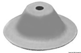 Portatendalino grigio RAL 7035 100 mm - 66.070.46 Osculati Accessori per gommoni