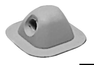 Passacima grigio chiaro RAL 7035 96x96 mm - 66.070.44 Osculati Accessori per gommoni