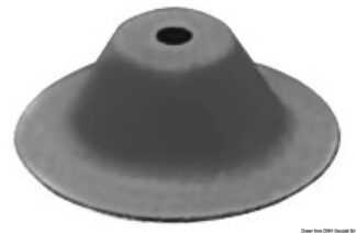 Portatendalino grigio scuro RAL 7012 100 mm - 66.070.56 Osculati Accessori per gommoni