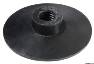 Portabandiera dritto nero 75mm - 66.233.00 Osculati Accessori per gommoni