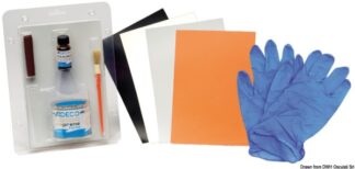 Kit ripara gommoni neoprene Neptune grey RAL 7046 - 66.235.04 Osculati Collanti e prodotti di manutenzione per gommoni