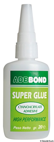 Collante cianoacrilico ADEBOND 50 gr - 65.236.21 Osculati Isolanti, detergenti, vernici