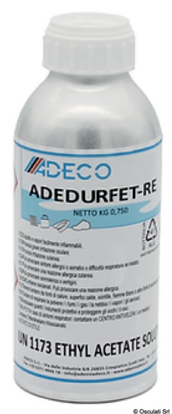 Attivatore di ricambio uso prof. 160 g ADEDUR ET-RFE - 66.240.23 Osculati Collanti e prodotti di manutenzione per gommoni