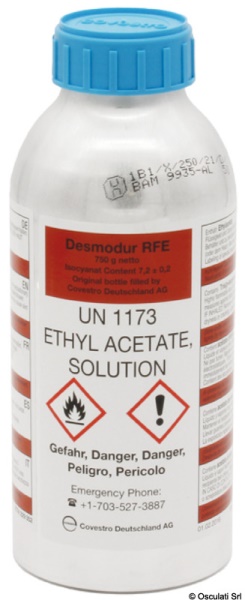 Attivatore di ricambio uso prof. 750 g DESMODUR RFE - 66.240.24 Osculati Collanti e prodotti di manutenzione per gommoni