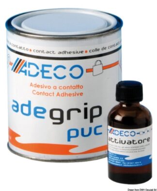 Collante per PVC 65 ml ADEGRIP - 66.240.49 Osculati Collanti e prodotti di manutenzione per gommoni