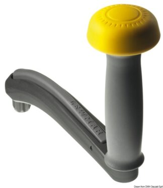 Manovella One Touch 250 mm con Power Grip - 68.222.25 Osculati Attrezzatura LEWMAR