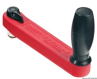 Manovella Titan 250 mm rossa - 68.231.25 Osculati Attrezzatura LEWMAR
