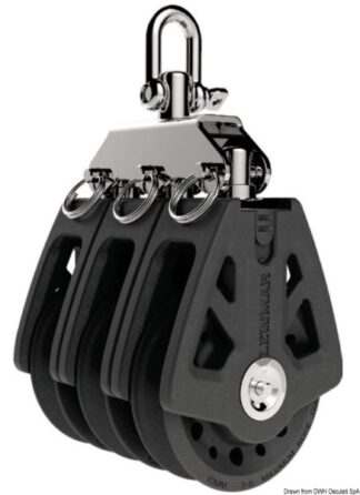 Bozzello Synchro 72 triplo - 68.303.71 Osculati Attrezzatura LEWMAR