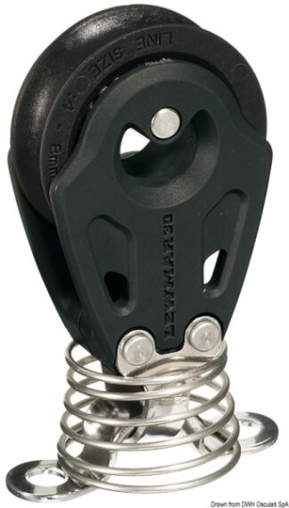 Bozzello Control 40 singolo su molla - 68.420.41 Osculati Attrezzatura LEWMAR