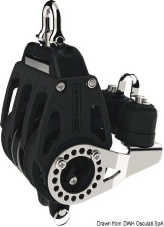 Bozzello Control 60 triplo a cricco strozzatore con arricavo - 68.460.60 Osculati Attrezzatura LEWMAR