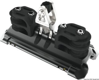 Carrello randa 2 supporto verticale pulegge doppie - 68.722.02 Osculati Attrezzatura LEWMAR