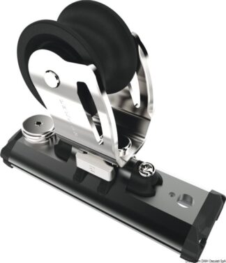 Carrello genoa 1 su matite con fermo nero - 68.734.01 Osculati Attrezzatura LEWMAR