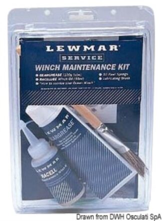 Kit manutenzione winch Lewmar - 68.915.00 Osculati Attrezzatura LEWMAR